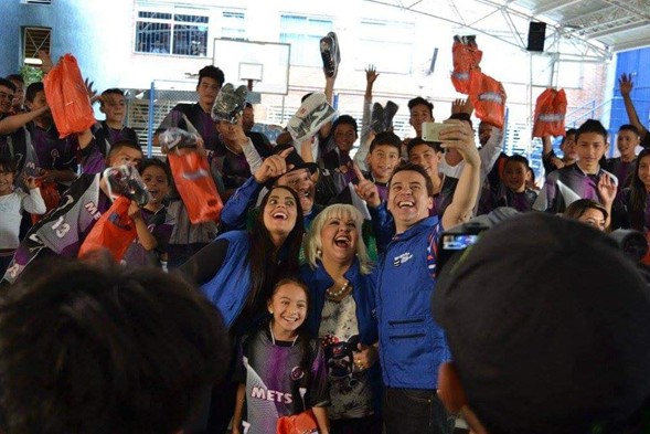 Visita de sábados felices a la fundación